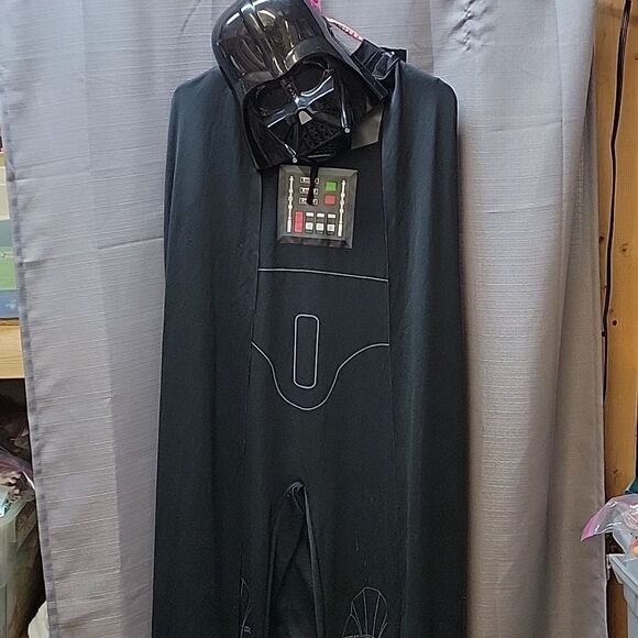 Star Wars childs Darth Vader costume size L 10-12 - Picture 1 of 12